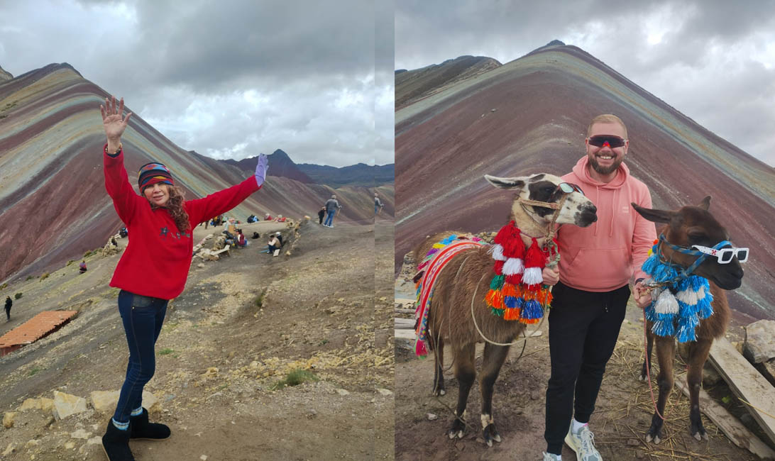 The Rainbow Mountain in Private Service Full day